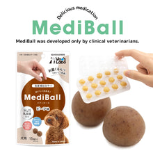 Load image into Gallery viewer, VET'S LABO 16939 Japanese Medi Ball for Dog Liver Flavor Treats 15pcs 20g