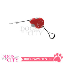 Load image into Gallery viewer, PETIO W50714 Reel Lead Automatic Hand Leve RED Pet Leash for 5Kg 3meters Small Dog and Cat - Dogs And The City Online