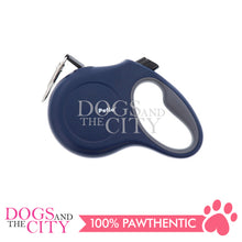Load image into Gallery viewer, PETIO W56448 Reel Lead Automatic Hand Leve Navy Blue Pet Leash for 30KG 5meters Small Dog and Cat
