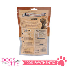 Load image into Gallery viewer, KIND REWARDS 9633 Bare Bones Knotted 2" Chicken Flavor 100% Rawhide Free With Real Chicken Treats Inside Small Dog Treats 264g