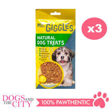 Load image into Gallery viewer, Mr. Giggles GPP0823010 Chicken Flavor Heart Shaped Dog Treats 60g (3packs) - Dogs And The City Online