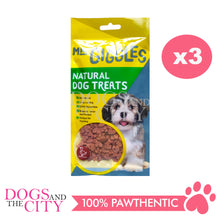 Load image into Gallery viewer, Mr. Giggles GPP0823012 Duck Flavor Heart Shaped Dog Treats 60g (3packs) - Dogs And The City Online