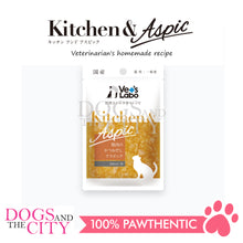 Load image into Gallery viewer, VET'S LABO 16964 Kitchen &amp; Aspic Cats Chicken with Bonito Broth Japanese Jelly Cat Food 40g