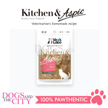 Load image into Gallery viewer, VET'S LABO 16966 Kitchen &amp; Aspic Cats Salmon and Chicken Japanese Jelly Cat Food 40g