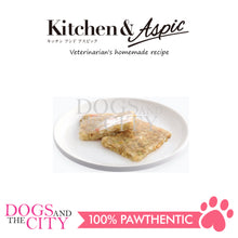 Load image into Gallery viewer, VET'S LABO 16958 Kitchen &amp; Aspic Dog Salmon and Colorful Vegetables Japanese Jelly Dog Food 80g