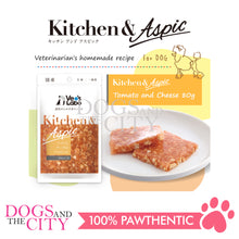 Load image into Gallery viewer, VET'S LABO 16956 Kitchen &amp; Aspic Dog Tomato and Cheese Japanese Jelly Dog Food 80g