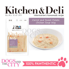 Load image into Gallery viewer, VET'S LABO 16924 Kitchen &amp; Deli Chicken Soup with Sweet Potato &amp; Carrot for Dogs Japanese Pet Food 80g - Dogs And The City Online