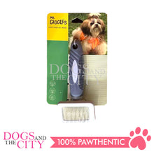Load image into Gallery viewer, Mr. Giggles Paddle Brush Light Blue + Smog Blue - Dogs And The City Online