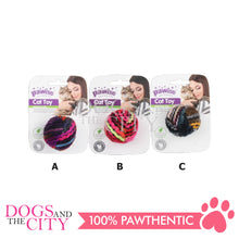 Load image into Gallery viewer, PAWISE 28347 Meowmeow Life - Wool Ball Cat Interactive Toy with Catnip - Dogs And The City Online