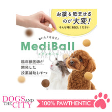 Load image into Gallery viewer, VET'S LABO 16772 Japanese Medi Ball for Dog Cheese Flavor Treat 15pcs 20g