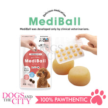 Load image into Gallery viewer, VET'S LABO 16939 Japanese Medi Ball for Dog Liver Flavor Treats 15pcs 20g