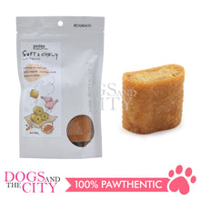 Load image into Gallery viewer, PETTO BAKE ARTISAN DOG TREATS Puffed Dental Cookie Wraps with Chicken 100g - Dogs And The City Online