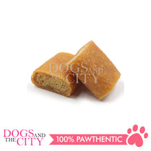 Load image into Gallery viewer, PETTO BAKE ARTISAN DOG TREATS Puffed Dental Cookie Wraps with Chicken 100g - Dogs And The City Online