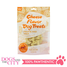 Load image into Gallery viewer, WLN-063  Softies Cheese Flavored Bone Shaped  Treats 100g - Dogs And The City Online