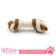 Load image into Gallery viewer, KIND REWARDS 9897-24 No Hide Bones Peanut Butter 4" 100% Rawhide Free With Real Peanut Butter Inside Medium 66g - Dogs And The City Online
