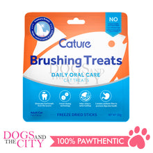 Load image into Gallery viewer, CATURE Freeze-Dried Dental Cat Treats Chicken/Fish Flavor 30g - Dogs And The City Online