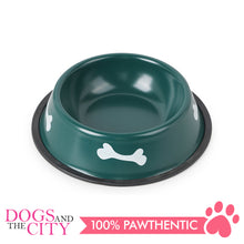 Load image into Gallery viewer, DGZ Painted Stainless Pet Bowl 22CM
