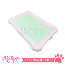 Load image into Gallery viewer, DGZ Pet Potty Train Pan Portable Indoor Outdoor Potty Holder MEDIUM for Dog and Puppy 50x40cm - Dogs And The City Online