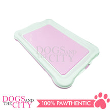 Load image into Gallery viewer, DGZ Pet Potty Train Pan Portable Indoor Outdoor Potty Holder SMALL for Dog and Puppy 49x32cm - Dogs And The City Online