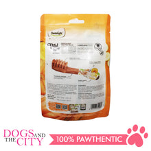 Load image into Gallery viewer, DENTALIGHT 10080 2.7" Small Vital Fiber Brush×8pcs 80g Banana, Mountain Yam, Pumpkin Dog Treats