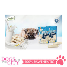 Load image into Gallery viewer, DENTALIGHT 10783 2.7" Vital Fiber Brush for PUPPY 8pcs/pack 80g with Goat's Milk, Vanilla Flavor