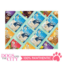 Load image into Gallery viewer, DENTALIGHT 10776 3" Vital Fiber Wellbar Sticks for PUPPY 12pcs/pack 80g with Goat's Milk, Vanilla Flavor Dog Treats