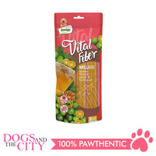 Load image into Gallery viewer, Dentalight 10806 8" Vital Fiber Wellbar×3pcs LARGE 250g Honey, Fennel seed, Kumquat Dog Treats