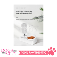 Load image into Gallery viewer, MRCT Automatic Pets Water Feeder with Rotating Tilted Cat/Dog Bowl LARGE 29.3x25.5x17.5cm - Dogs And The City Online