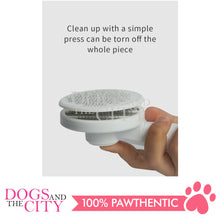 Load image into Gallery viewer, MRCT Pet Magic Comb Slicker Grooming Brush 58x77x191mm - Dogs And The City Online