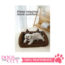 Load image into Gallery viewer, MRCT Cat with Ear Design Pet Bed (Brown) for Dog and Cat - Dogs And The City Online