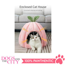 Load image into Gallery viewer, MRCT Melon Cozy Dome Pet House Bed (Green) for Dog and Cat