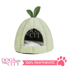 Load image into Gallery viewer, MRCT Melon Cozy Dome Pet House Bed (Green) for Dog and Cat