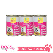 Load image into Gallery viewer, PET ONE Adult Wet Food in Can 405g (3 cans) - Dogs And The City Online