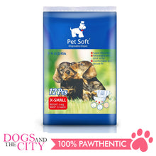 Load image into Gallery viewer, Pet Soft Disposable Diaper XS 12'S - Dogs And The City Online