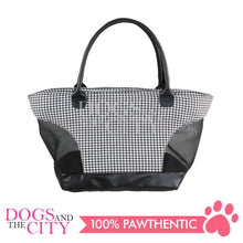 Load image into Gallery viewer, Pawise 12490 Pet Tote Bag (White/Black) for Dog and Cat 50x21x27cm - Dogs And The City Online