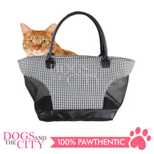 Load image into Gallery viewer, Pawise 12490 Pet Tote Bag (White/Black) for Dog and Cat 50x21x27cm - Dogs And The City Online
