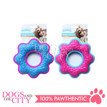 Load image into Gallery viewer, PAWISE 14647 TPR Form Star Donut Squeaker Dog Toy 23cm - Dogs And The City Online