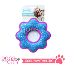 Load image into Gallery viewer, PAWISE 14647 TPR Form Star Donut Squeaker Dog Toy 23cm - Dogs And The City Online