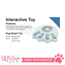 Load image into Gallery viewer, Pawise 14821 Smart Tranner Interactive Paw Shaped Puzzle IQ Toys for Dogs 23x24x5cm - Dogs And The City Online