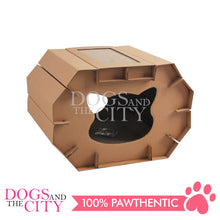 Load image into Gallery viewer, PAWISE 28479 2 in 1 Cat Scratcher House Pad Eco-Friendly 51x38x35.5cm - Dogs And The City Online