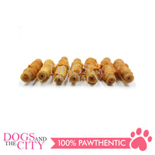 Load image into Gallery viewer, OL ROY WM01 No Hide Chicken Wraps Mini Sticks Peanut Butter Flavor 100% Rawhide Free Dog Treats 250g - Dogs And The City Online