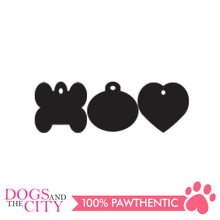 Load image into Gallery viewer, Personalized Pet Tags Bone Shape Large 38X27mm - All Goodies for Your Pet