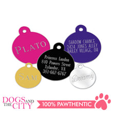 Load image into Gallery viewer, Personalized Pet Tags Heart Shape Small 25x25mm - All Goodies for Your Pet