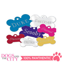 Load image into Gallery viewer, Personalized Pet Tags Bone Shape Large 38X27mm - All Goodies for Your Pet