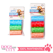 Load image into Gallery viewer, Pawise 11596 Dog Poop Bag Refills 20 sheets x 3 rolls - Dogs And The City Online