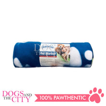 Load image into Gallery viewer, PAWISE 12376 Dog Pet Blanket w/Paw Design 100x70cm - Dogs And The City Online