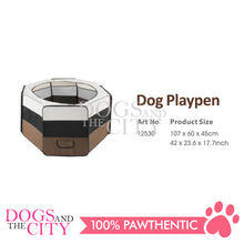 Load image into Gallery viewer, PAWISE 12530 Dog Soft Pet Portable Playpen 107x60x45cm - Dogs And The City Online