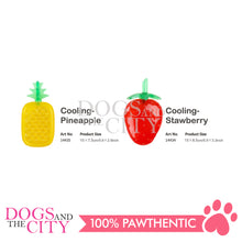 Load image into Gallery viewer, PAWISE 14435 Dog Summer Cooling - Pineapple Freezable Pet Toy 15x7.5cm - Dogs And The City Online