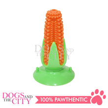 Load image into Gallery viewer, PAWISE 14474 Squeaky Dog Chew Dental Toy - Corn 15cm - Dogs And The City Online