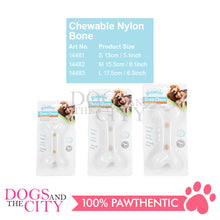 Load image into Gallery viewer, PAWISE 14483 Chewable Nylon Bone Dog Chew Toy - Large 17.5cm Toys for Dogs
